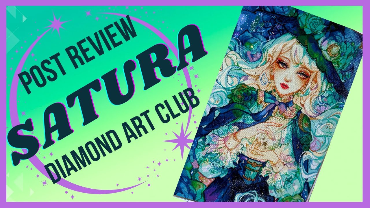 My Favorite Diamond Painting: Satura by Margaret Morales | Post-Review & Showcase! 💎✨