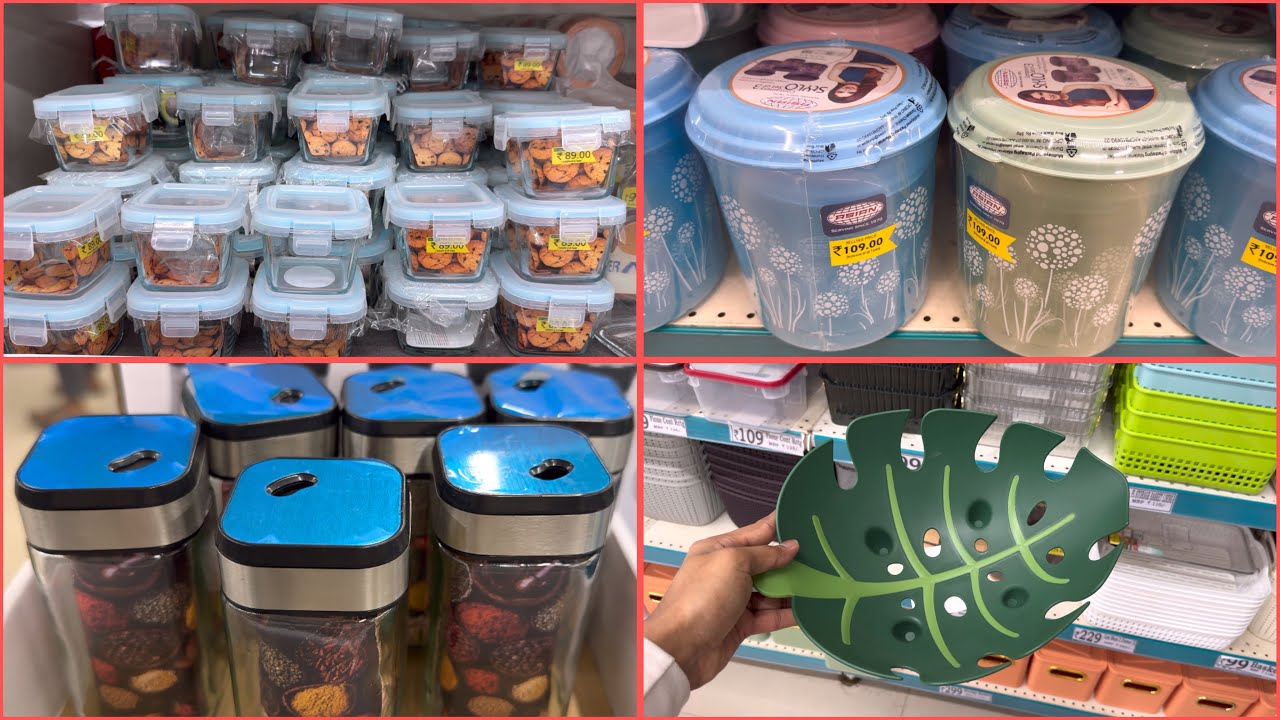 DMART Latest Useful Container,Spices Rack,Masala box kitchen,New Kitchen Gadgets Latest Kitchen Item