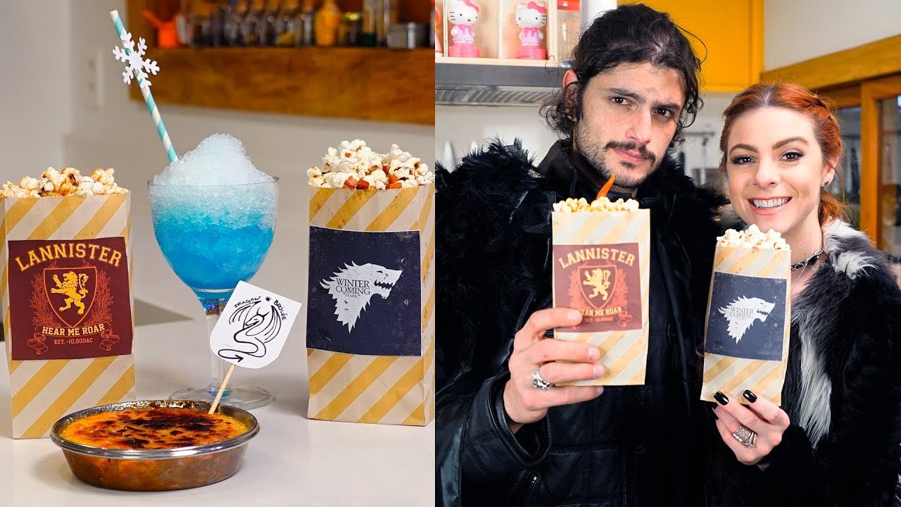 Receitas GAME OF THRONES - Season Finale ft. Maddu Magalhães