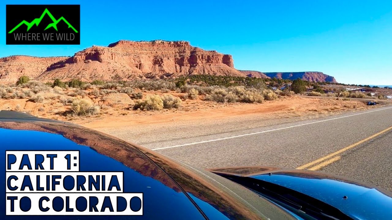 CROSS COUNTRY ROAD TRIP - PART 1: California to Colorado