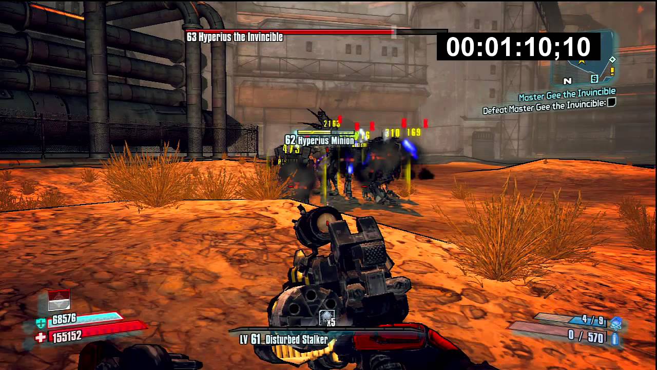 How to Solo Hyperius in UVHM with Zer0 (Assassin)