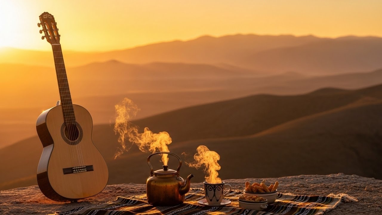 Spanish Guitar & Oud - Beautiful Flamenco Rumba Instrumental With Smooth Peaceful Mood