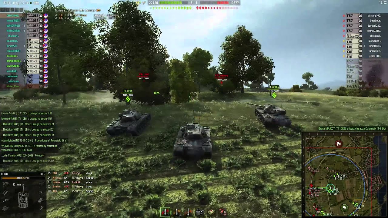 CW w  WoT - NOS vs Hools - only noobs die