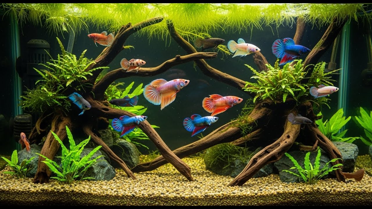 Top 20 Galaxy Betta Fish Collection | Colors You Must See 4K #GalaxyBetta #BettaFish #RareBetta