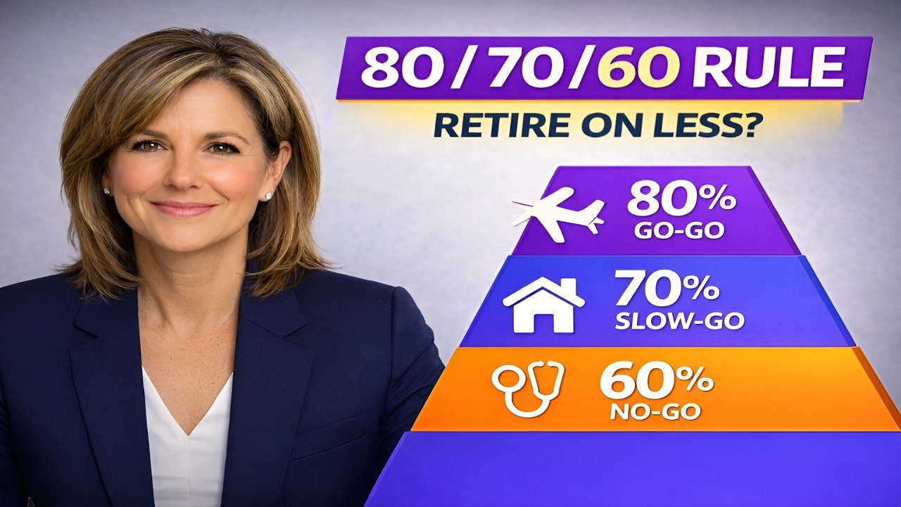 How Much You REALLY Need to Retire (The 80/70/60 Rule No One Talks About)