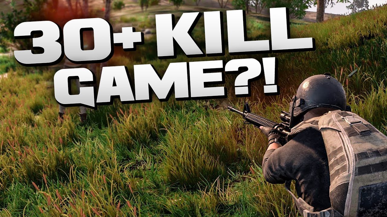 30+ KILL GAME?! - BATTLEGROUNDS (PUBG)