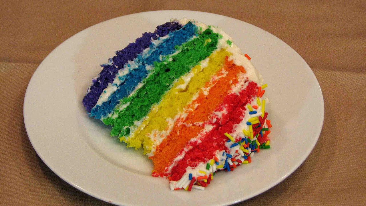 Rainbow Cake – Lynn’s Recipes