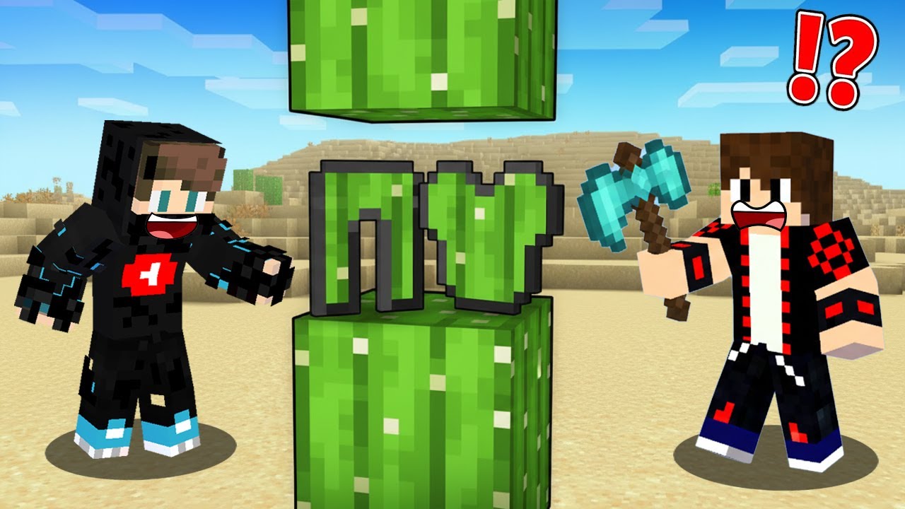 ماين كرافت : ولكن الصبار يعطي شغلات رهيبة !!؟ 🔥😱