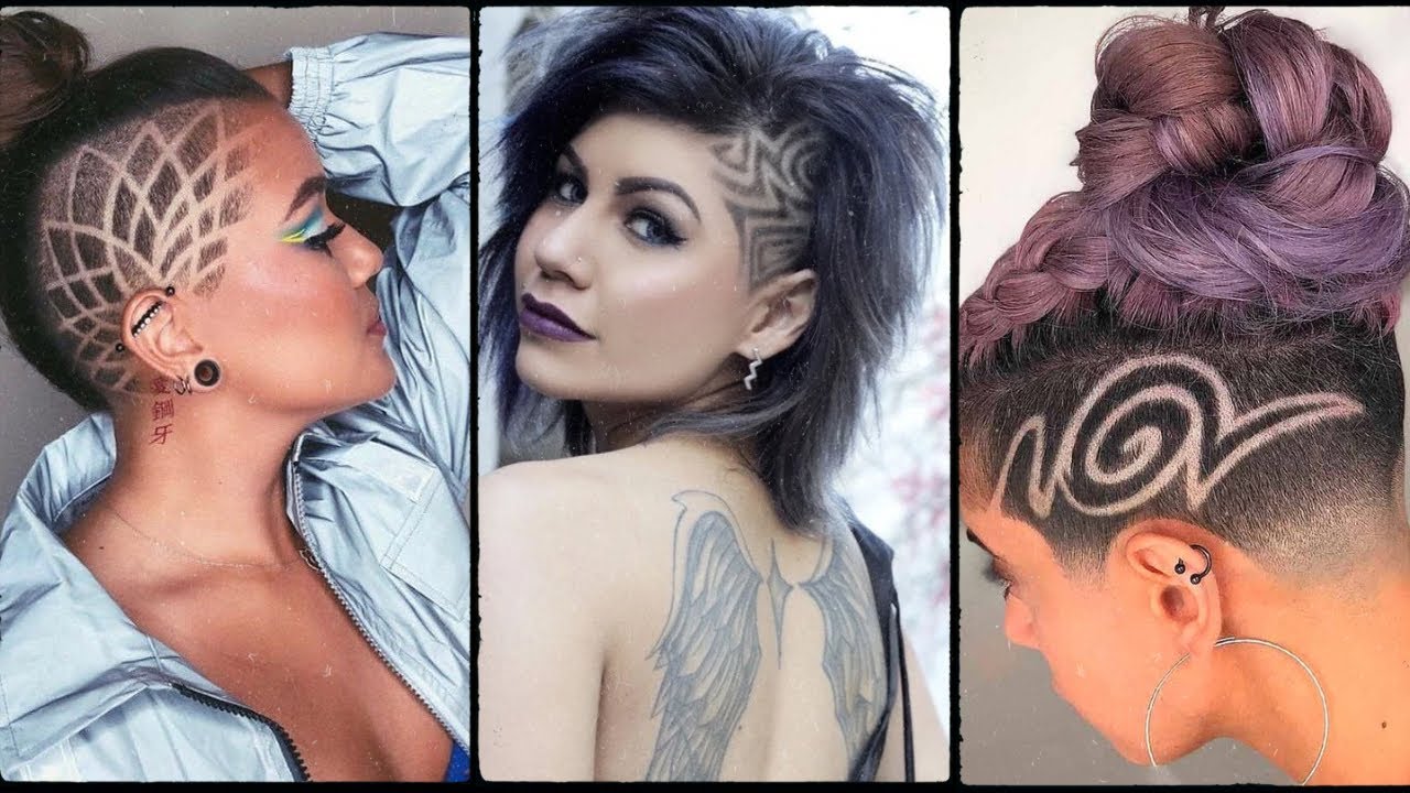 Trendy Hair Tattoo Ideas For Girls // 150+ Unique Hair Tattoo Designs 2023 // Olad Beauty