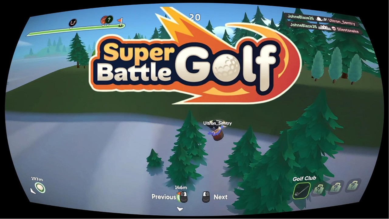 THE MOST TOXIC GAME I'VE PLAYED // SUPER BATTLE GOLF