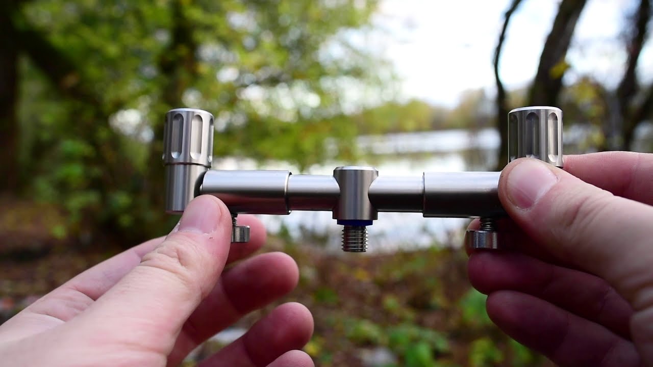 Summit Tackle SS - 2 Rod Colosseum Buzz Bar Перекладина на 2 удилища стальная раздвижная. Обзор