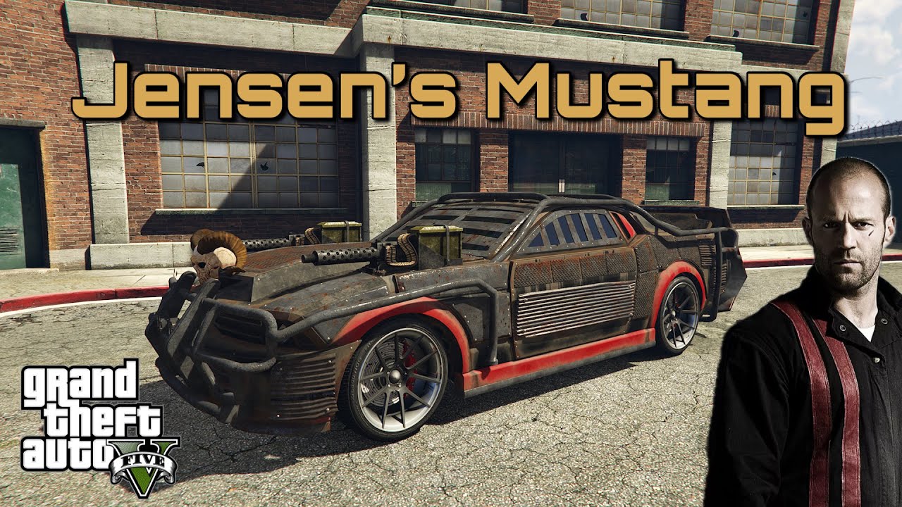 How To Make Jensen Ames’s Ford Mustang GT (Death Race) On GTA 5 | Hana x Bana