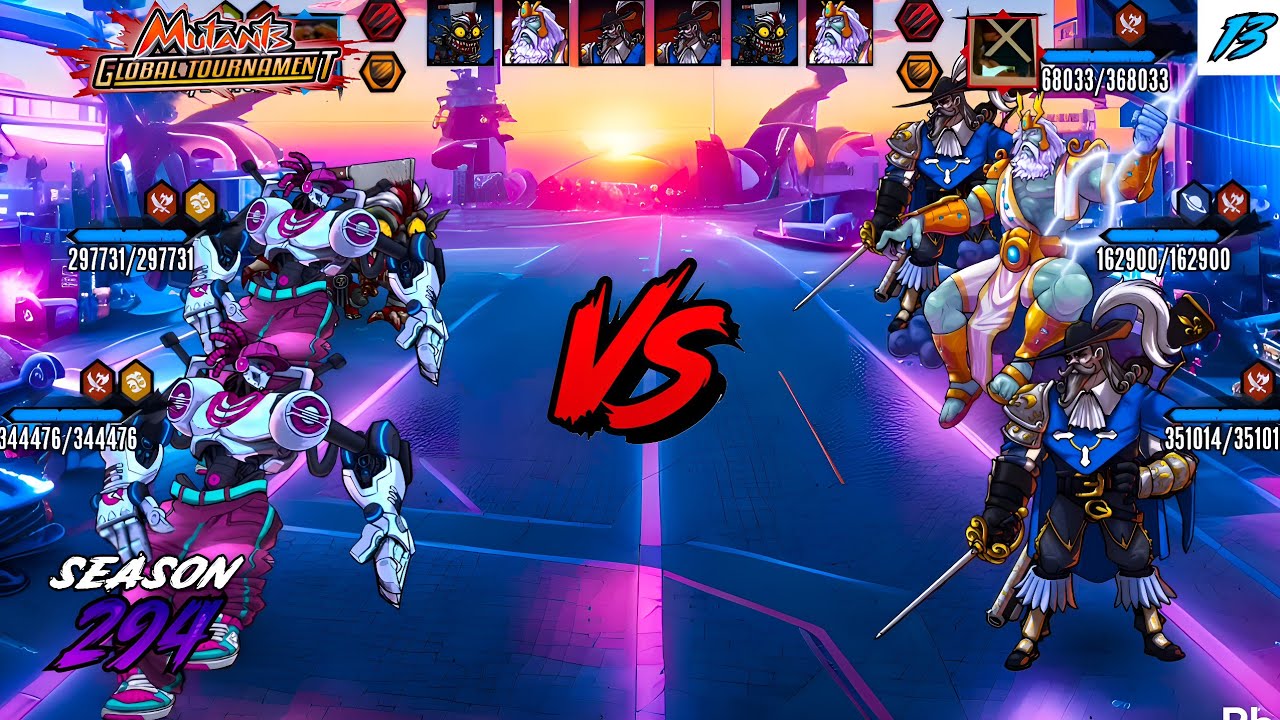 Changing defense(Breakmaster pvp), pvp fights 13 - Mutants Genetic Gladiators