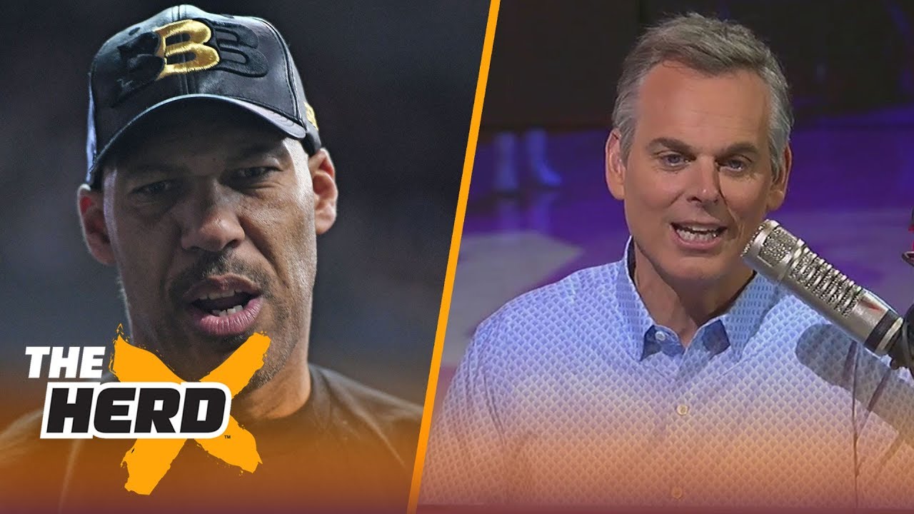 Colin on LaVar saying he wants his 3 sons on the Lakers, Kerr letting his players coach | THE HERD