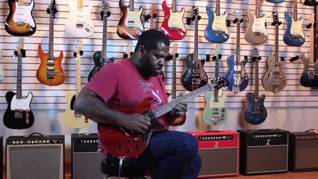 Collings 290 DC Faded Cherry by Make'n Music Chicago feat Kirk Fletcher