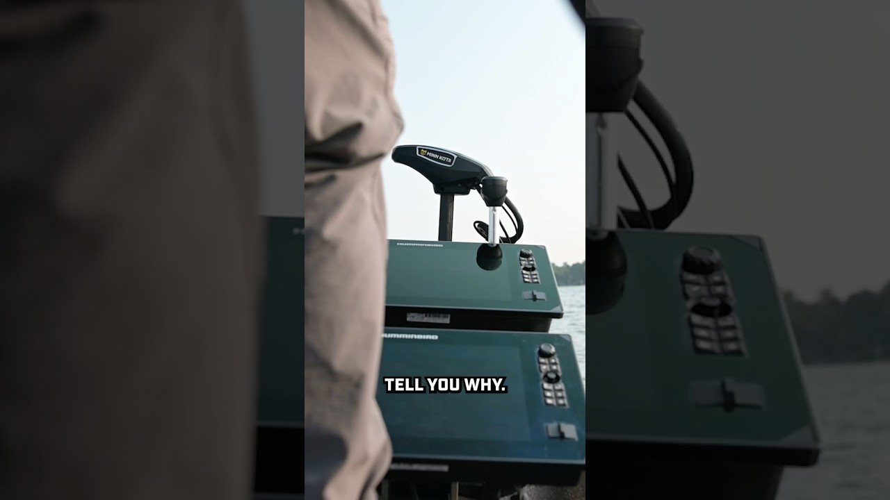 How the Ultrex QUEST makes your forward facing sonar better 💪 #MinnKota #Humminbird