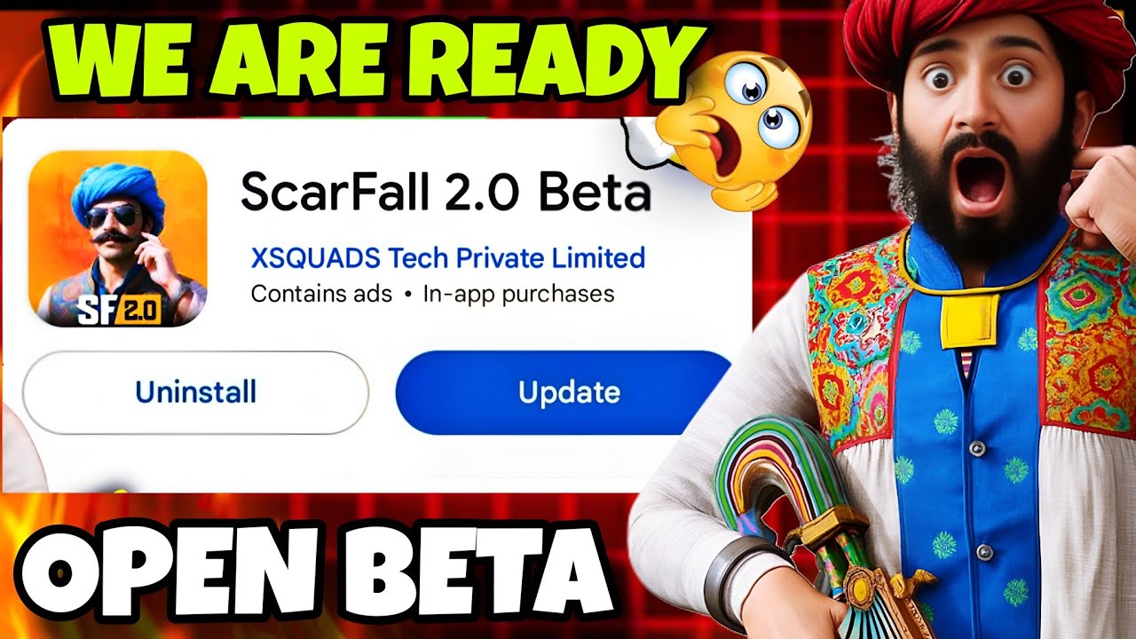 Scarfall 2.0 Beta Finally Released Today 😱 | Official Confirm || True Ya Not 🚭 || Scarfall 2.0