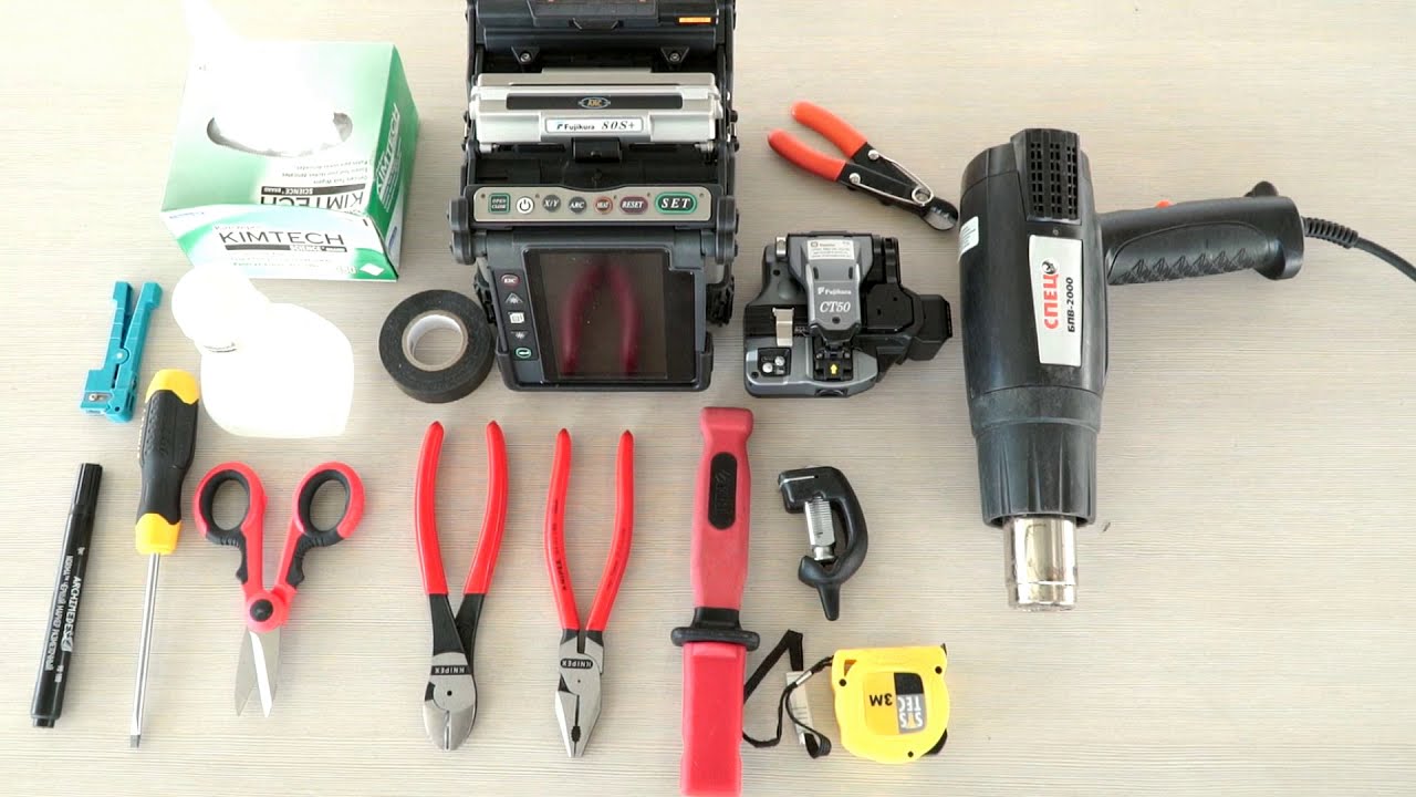 Монтаж оптической подвесной муфты МТОК-Н8