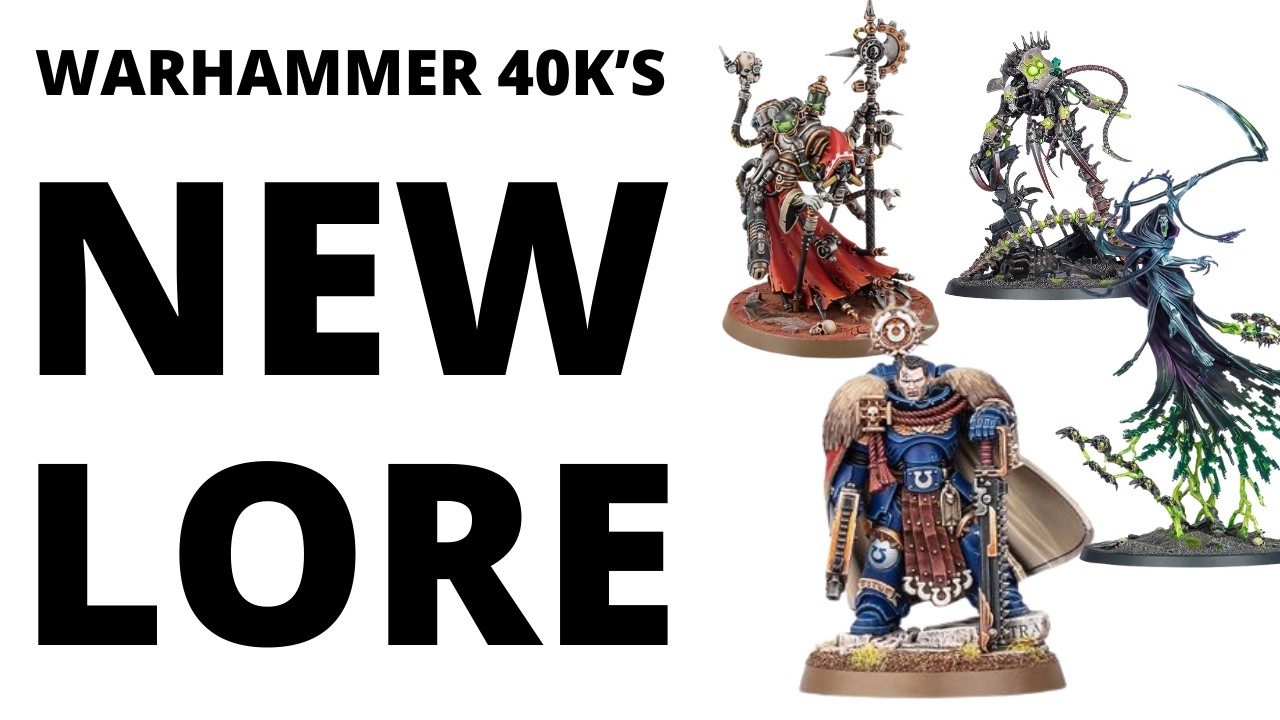 Warhammer 40K's NEW LORE - The 500 Worlds, Assault of the Nekrosor, Dragon-Worshipping Admech + More