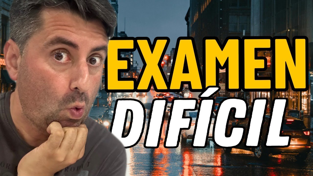 30 PREGUNTAS de EXAMEN difícil [DGT 2024]