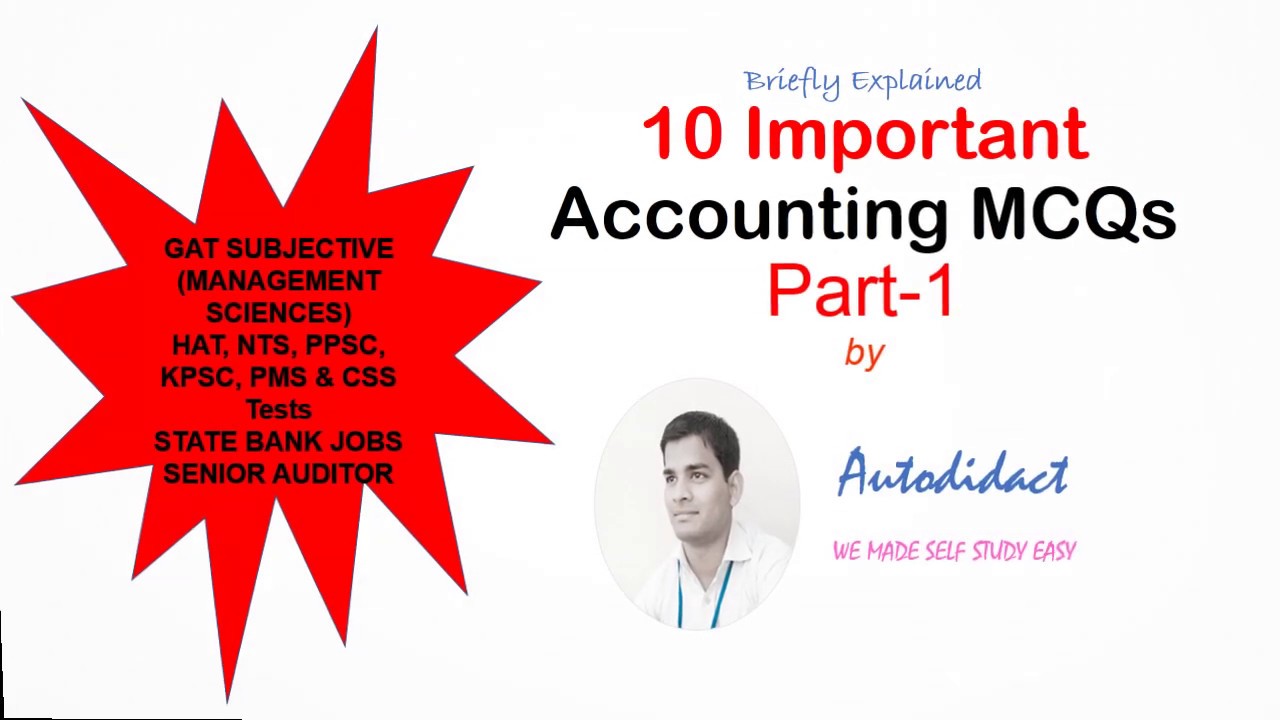 NTS GAT Subject Preparation, GAT Management Sciences, Accounting MCQS, HEC HAT Test Preparation.