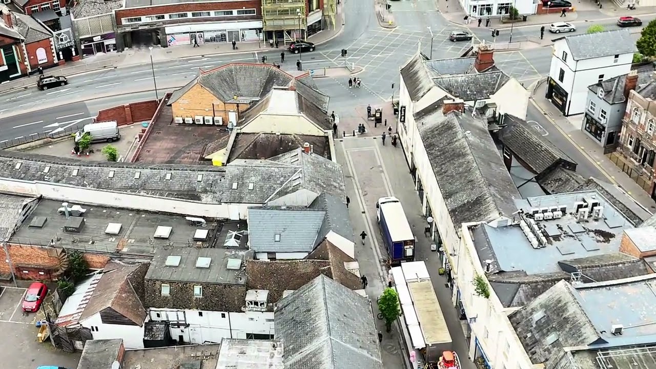 Hereford Mayfair drone footage and action