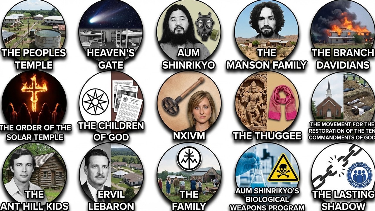 The Most Evil Cults Ever Explained