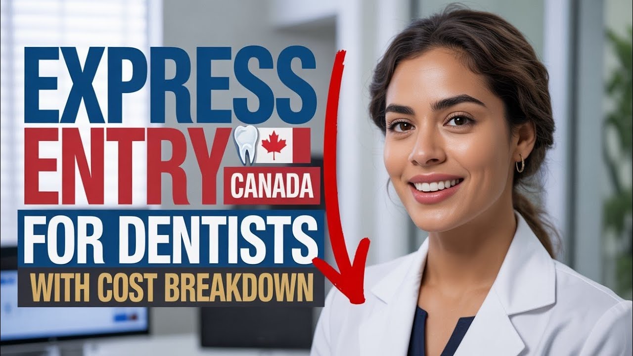 Express Entry Canada for Dentists 🇨🇦🦷 | Complete Cost Breakdown in PKR (2026 Guide)