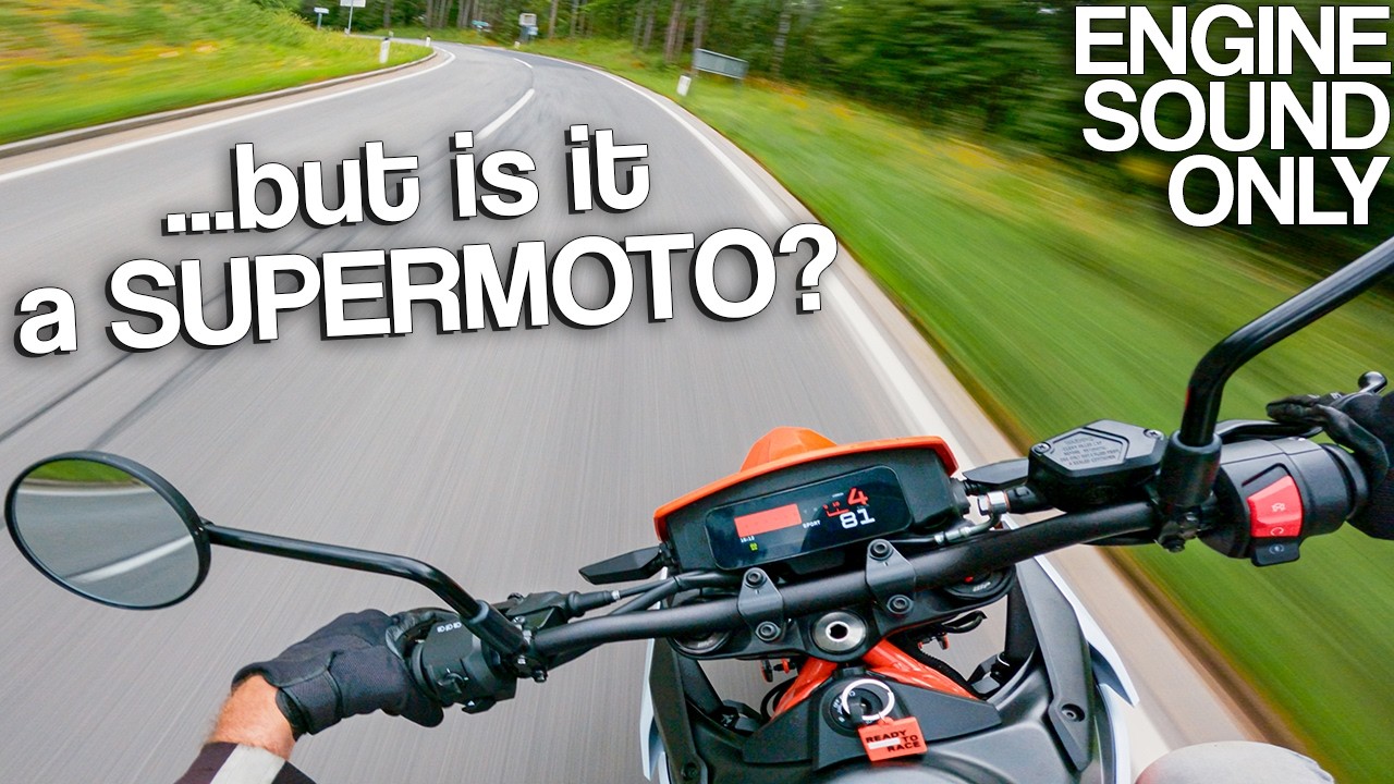 KTM 390 SMC R sound & quick review [RAW Onboard]