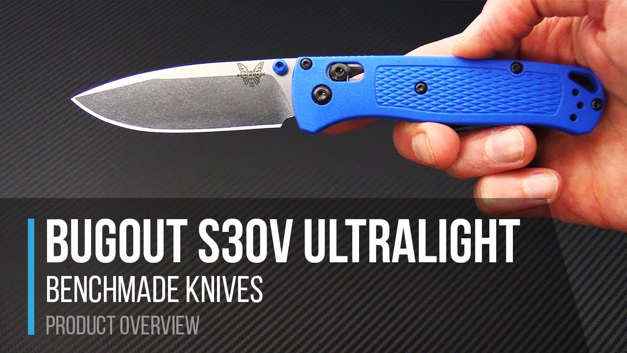 Benchmade Bugout 535 S30V Ultralight AXIS Lock Overview