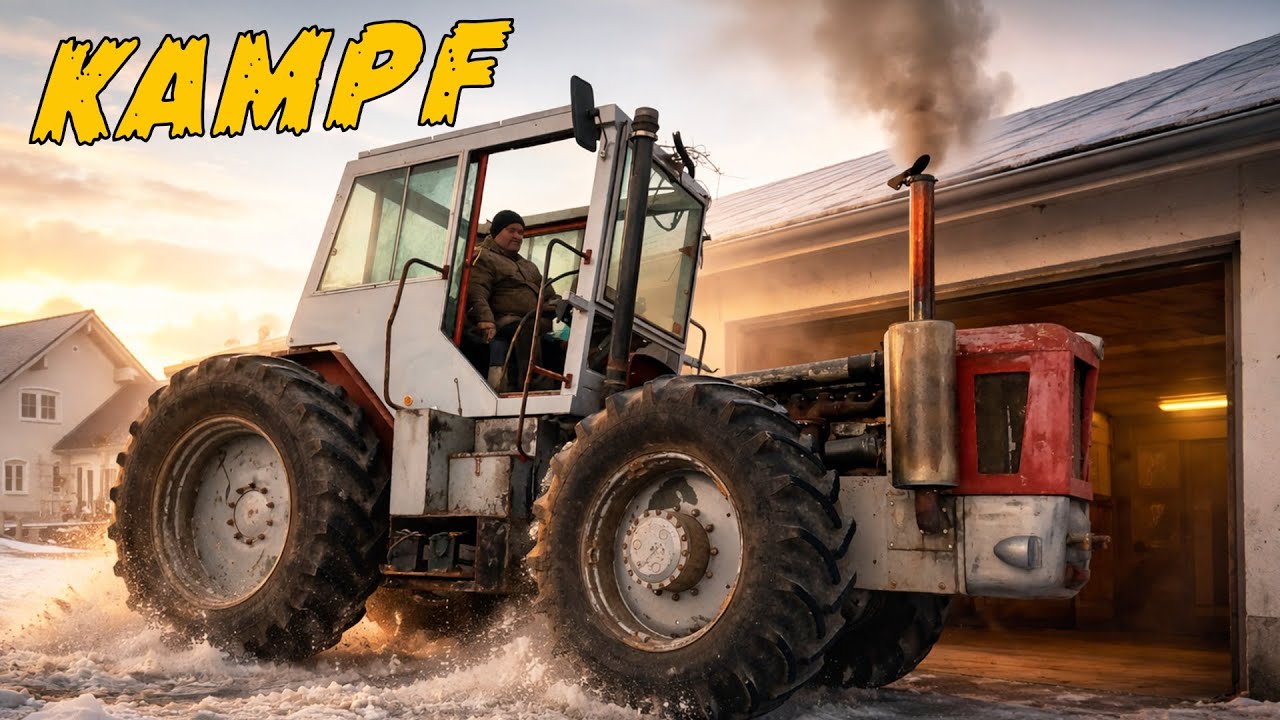 Schlüter Super 2500 VL Kampf im Schnee