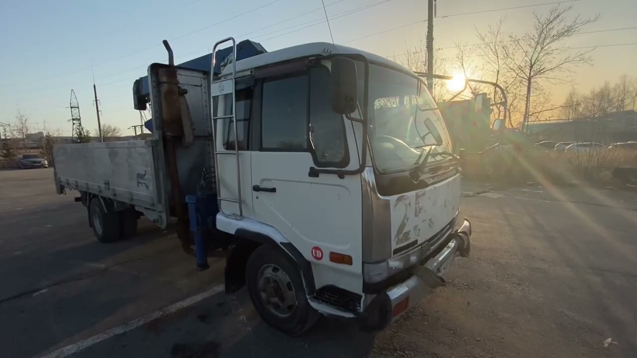 Обзор манипулятора Nissan Diesel Condor