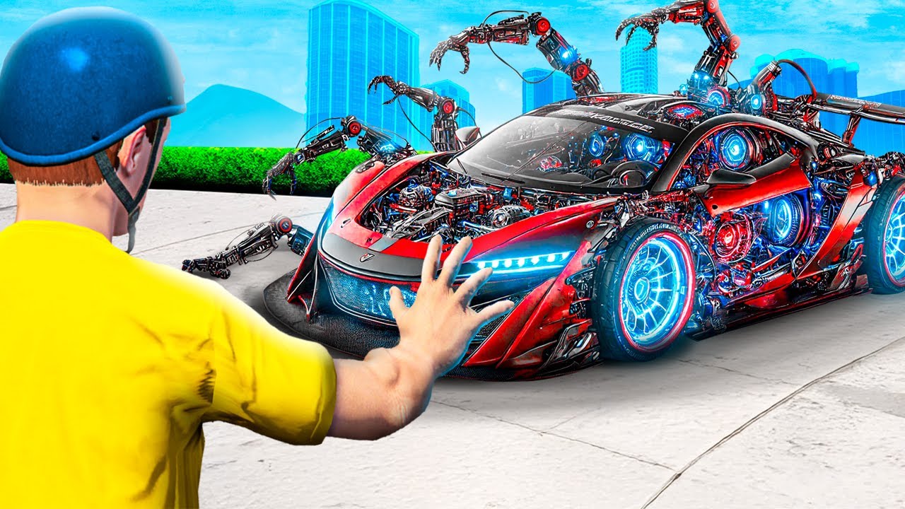 GTA 5 But Everything I Touch TRANSFORMS!