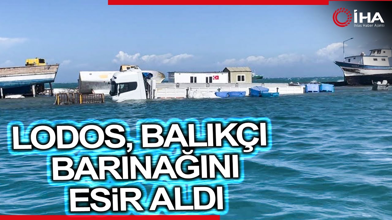 Lodos, Balıkçı Barınağını Esir Aldı