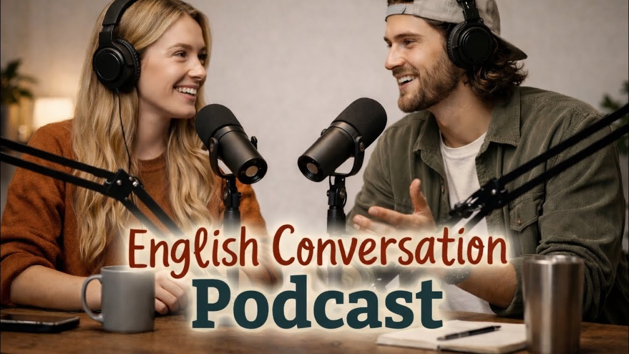 English Conversation Podcast | how you create your fluency american and fast 