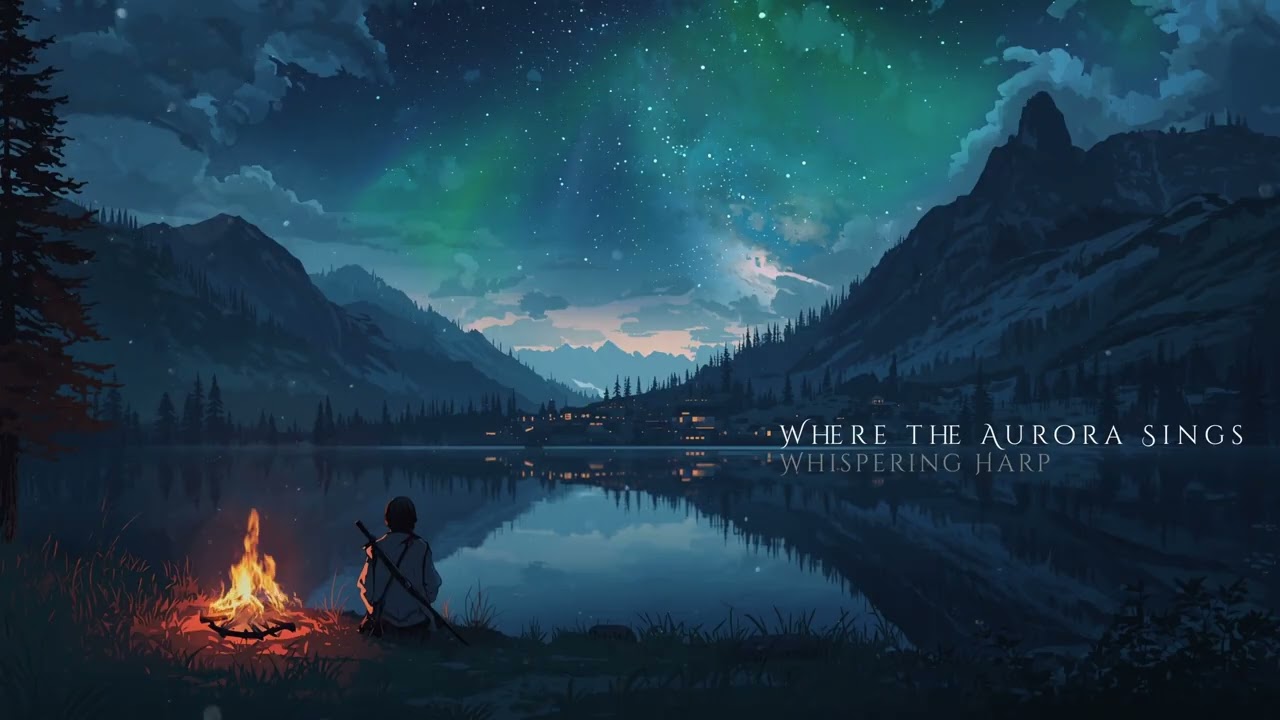Where the Aurora Sings - Relaxing Fantasy Music for Sleep, Study & Relaxation [No Ads]