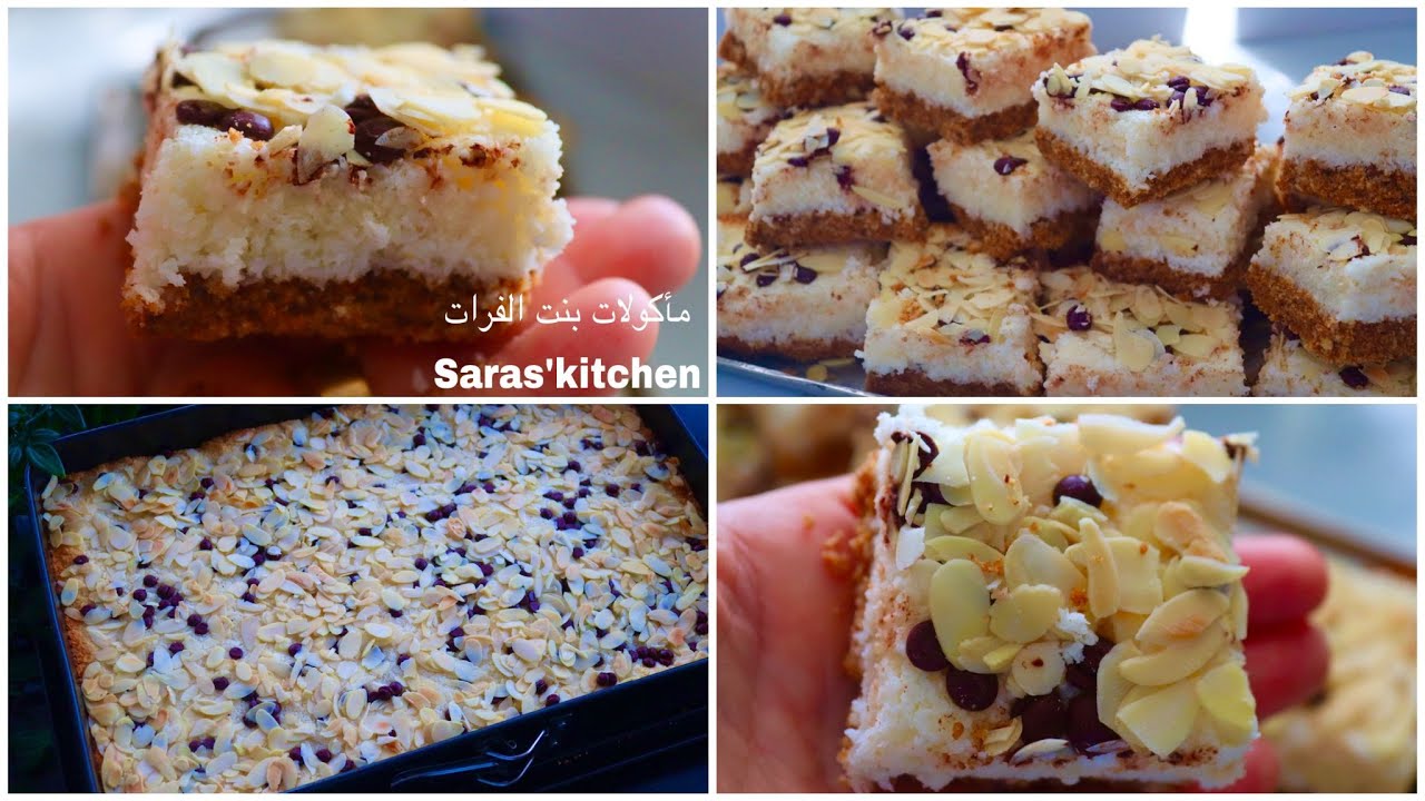 تشيز كيك جوز الهند بثلاث مكونات أساسية بطعم رائع ومميز بنت الفرات