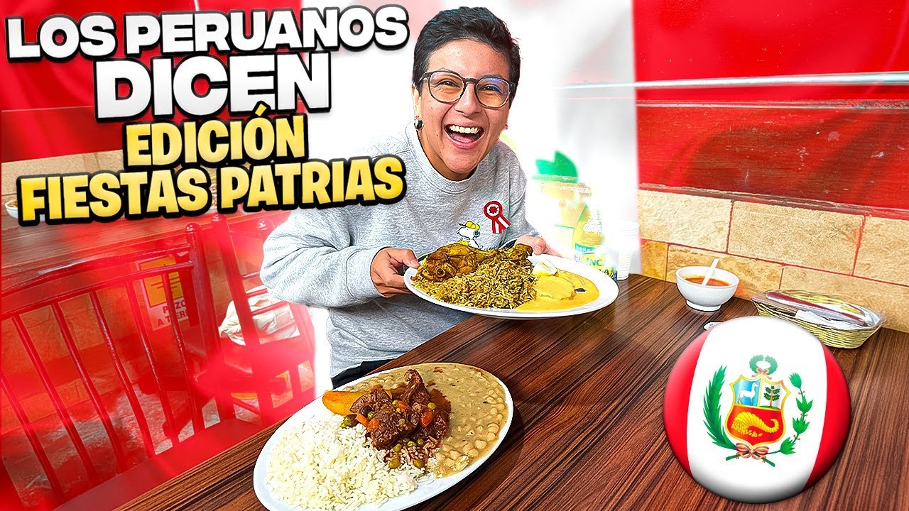 LOS PERUANOS DICEN: VERSIÓN FIESTAS PATRIAS - Ariana Bolo Arce