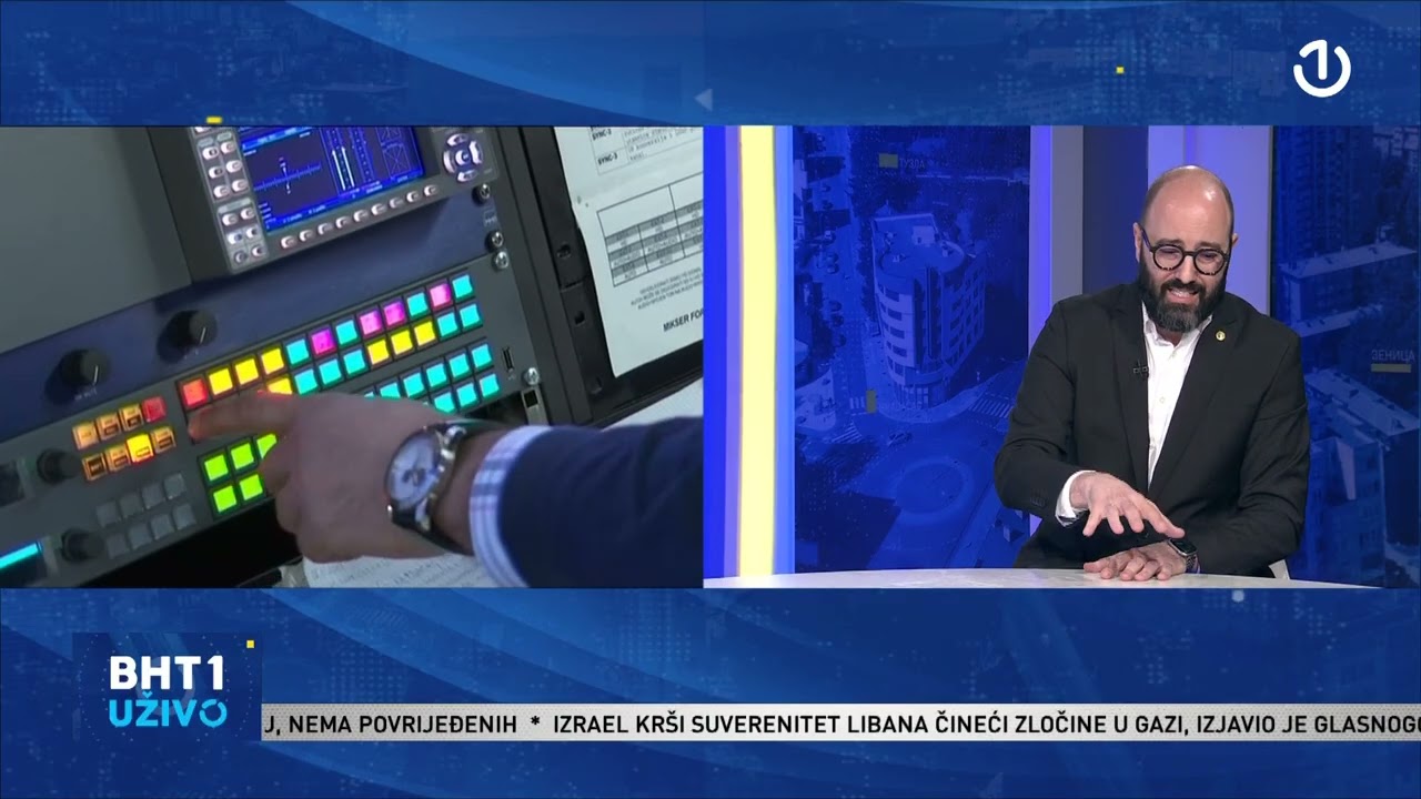 BHT1 Uživo: Damir Mašić, zastupnik SDP-a BiH u Parlamentu FBiH