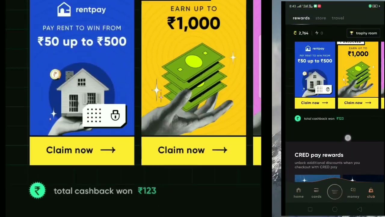 cred unlimited money 🤑🤑🤑🤑🤑 Loot trick