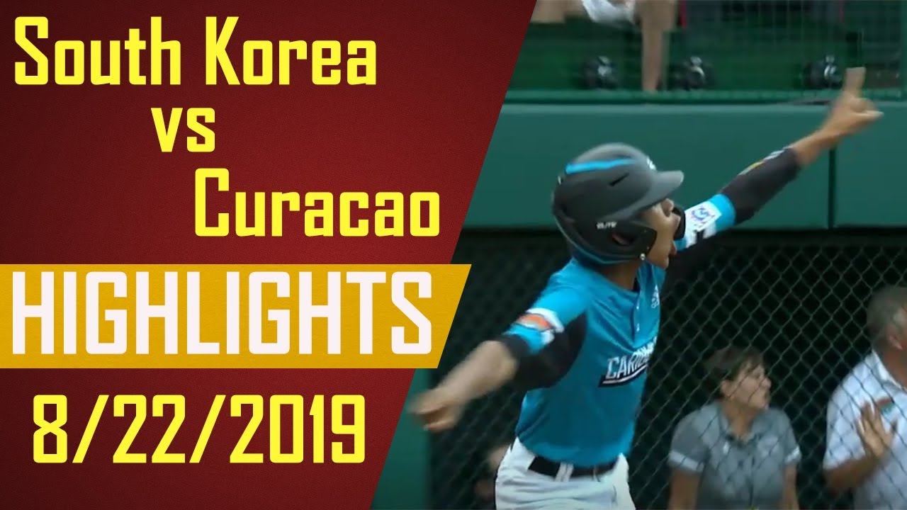 Little League World Series 2019 - South Korea vs Curacao Highlights | LLWS 2019