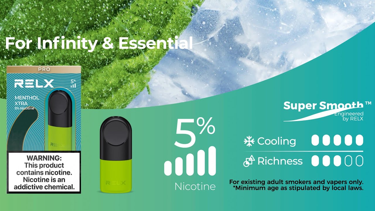 [4K] RELX POD PRO MENTHOL XTRA #DIOR4KUNBOXING 16072022