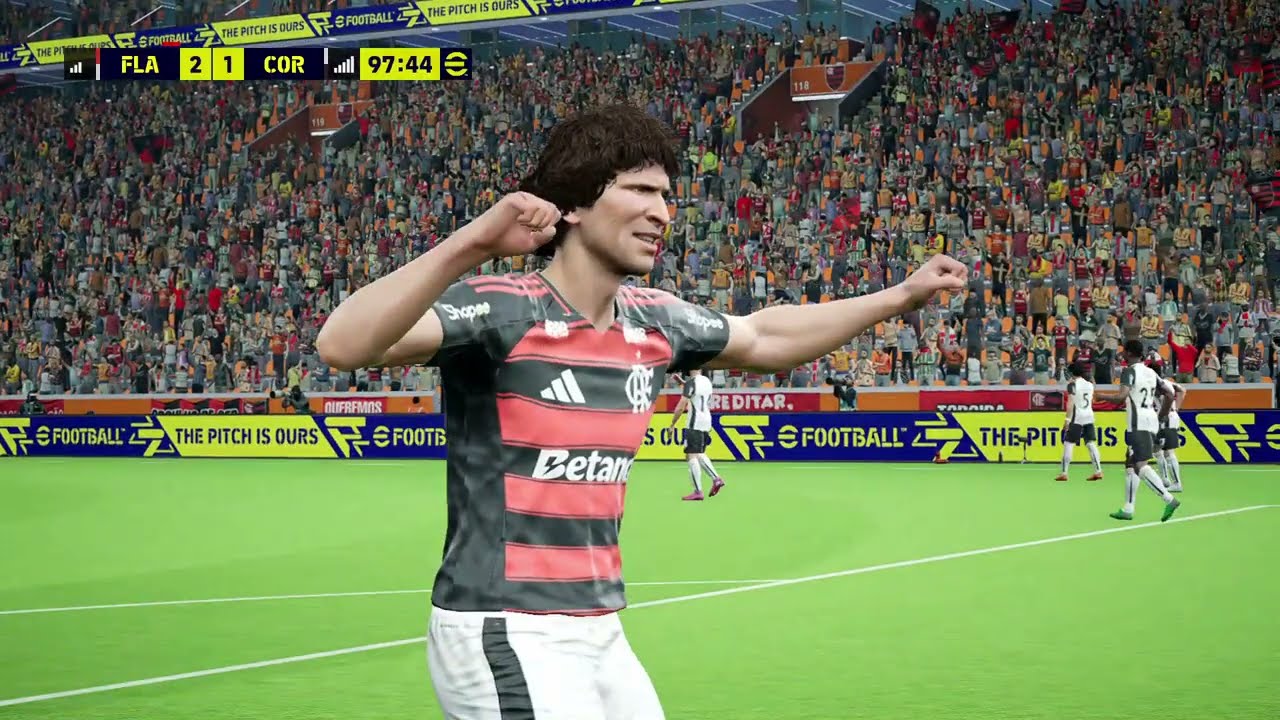 VIRADA ÉPICA !!! - Flamengo x Corinthians - efootball gameplay - FuteBoleiros21