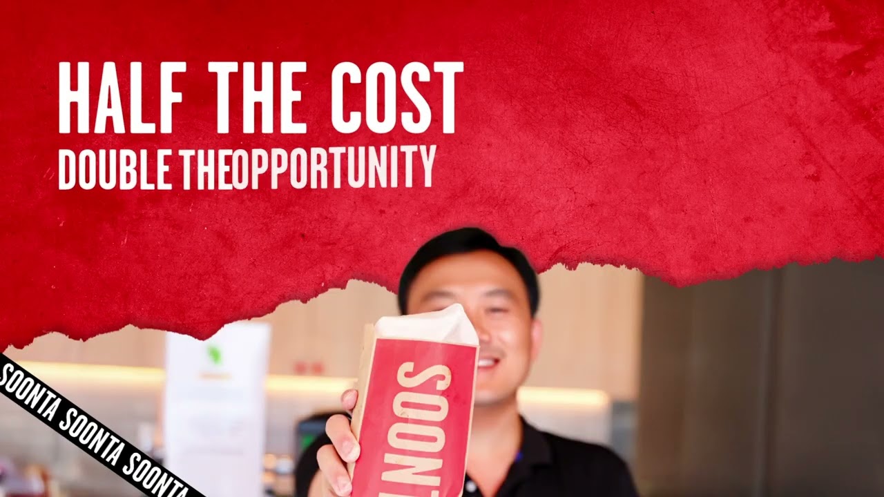 SOONTA HALF-PRICE FRANCHISE OPPORTUNITY! 💥
