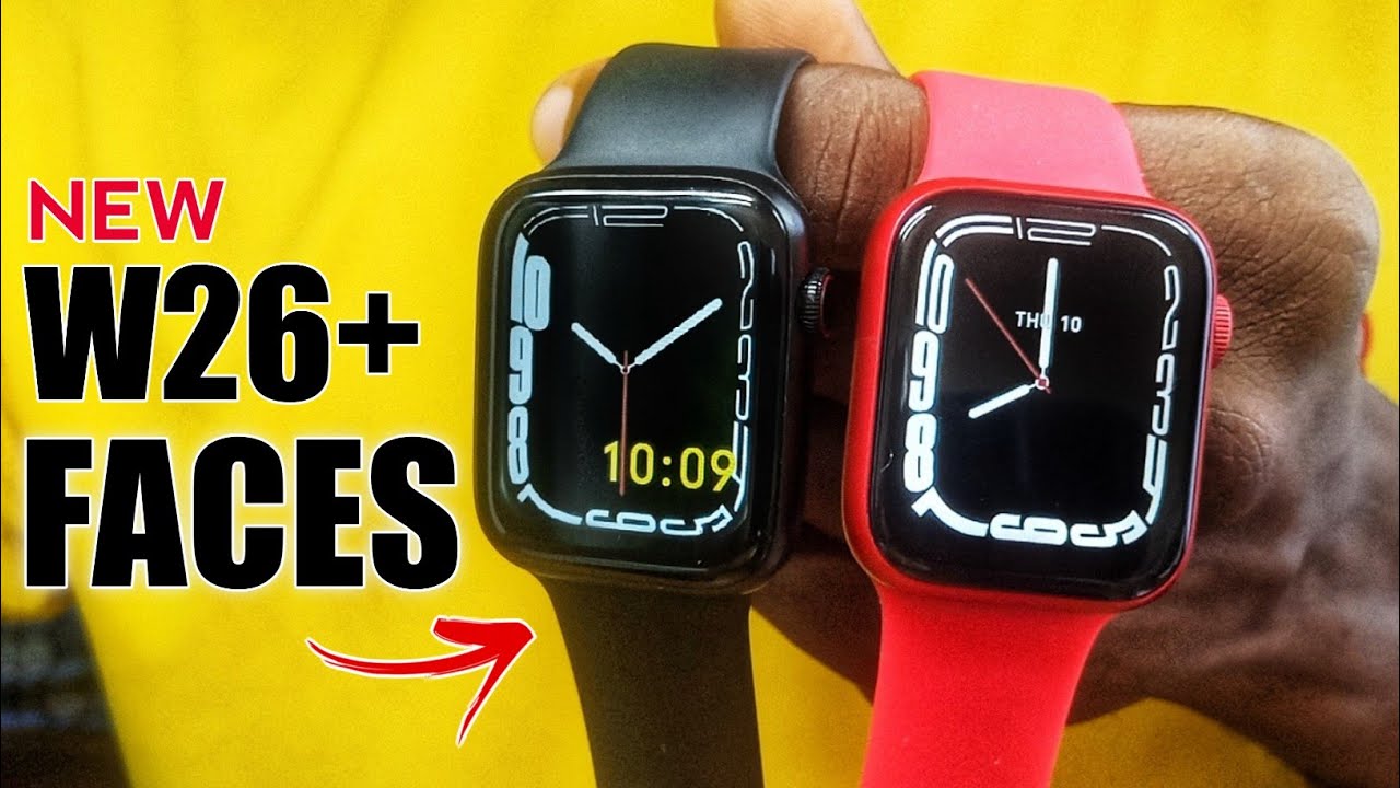 Found Latest Watchfaces For W26 Plus Smart Watch 🔥🔥🔥