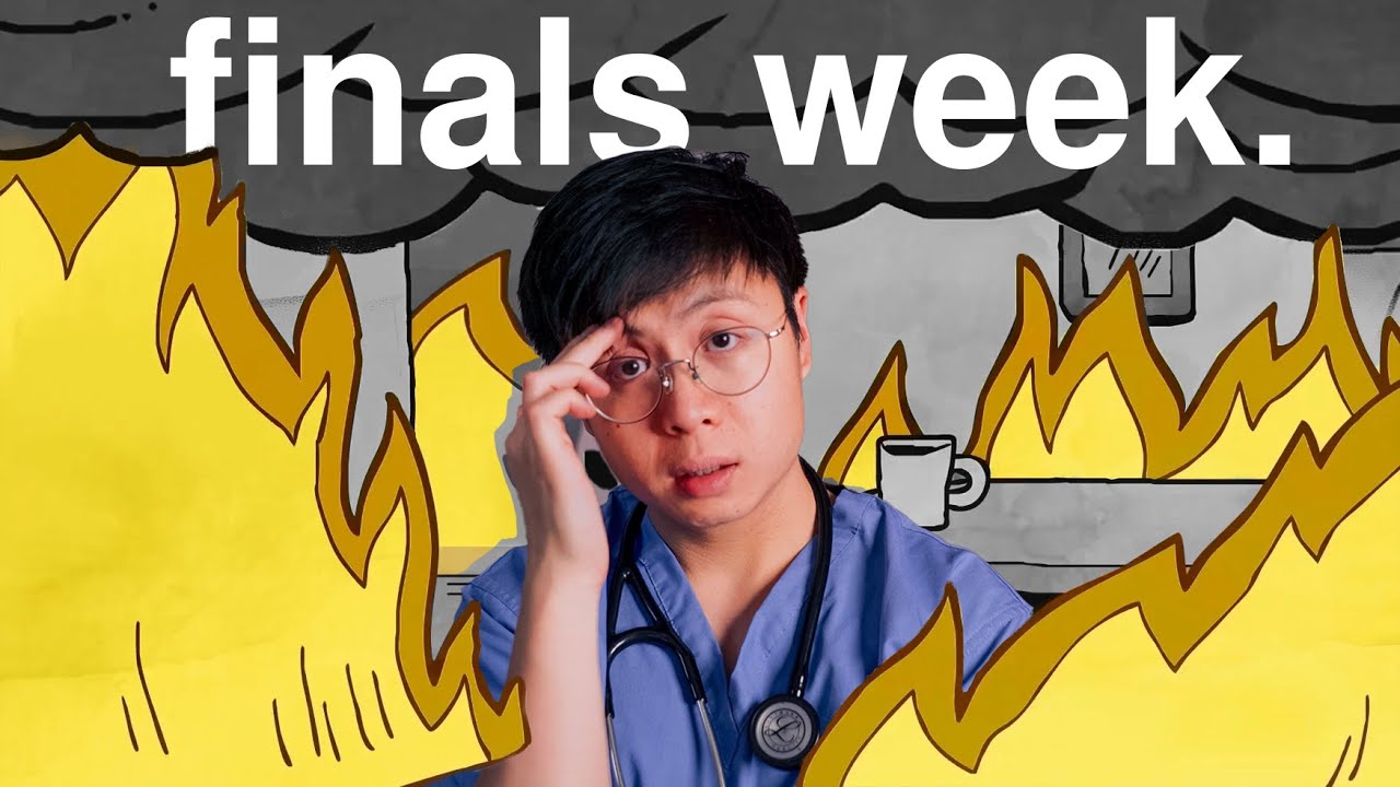 a realistic week in the life of med school final exams // study with me vlog (Uni of Edinburgh, UK)