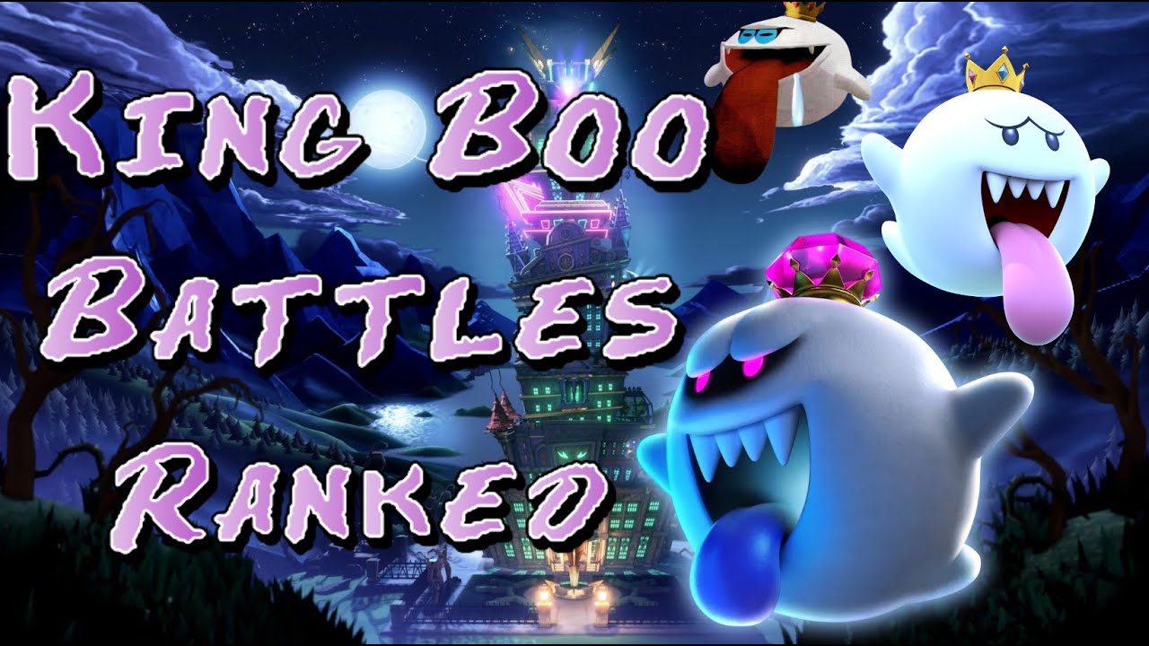 Ranking Every King Boo Boss Battle