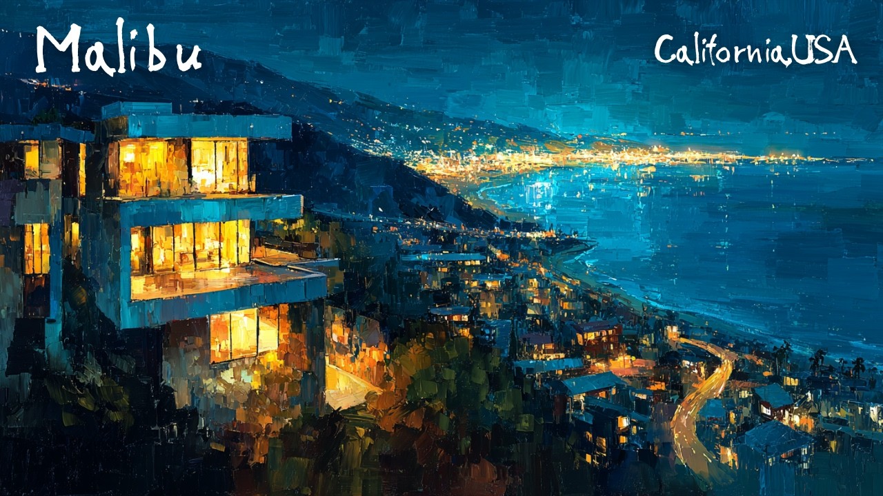 Jazz House Mix | Malibu Modern Mansion - Californian Deep Jazz House (BOLDEN, BERLIOZ Style)
