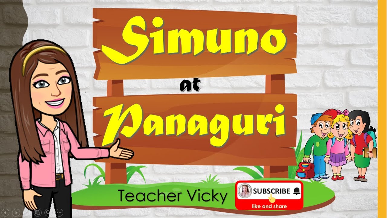 SIMUNO AT PANAGURI | 2 BAHAGI NG PANGUNGUSAP