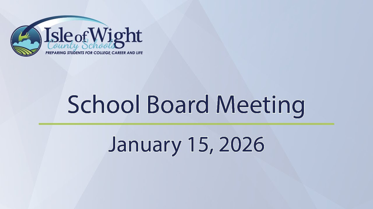 School Board Meeting 1/15/2025